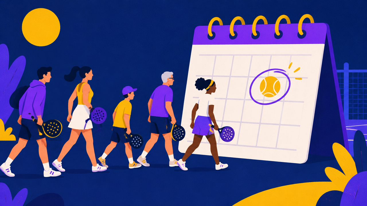 Challenge padel mensuel : organise tes matchs entre potes sans prise de tête