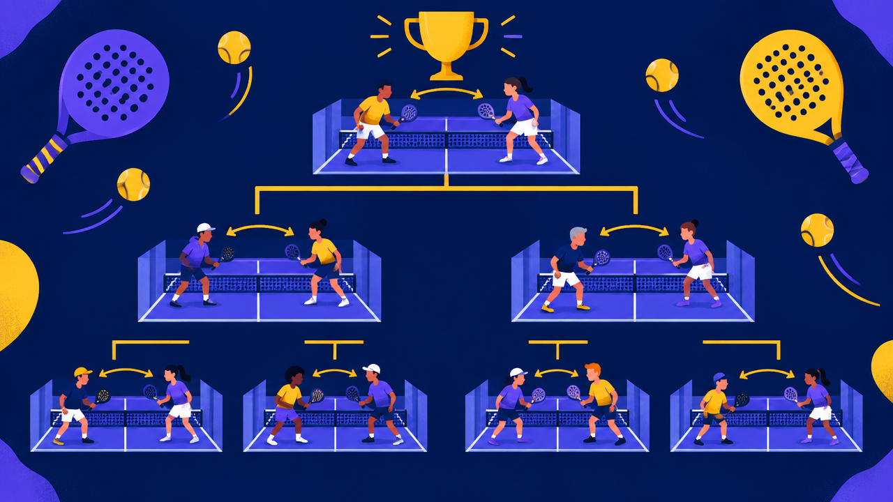 Tournoi de padel entre amis : Americano, Mexicano ou poules ?