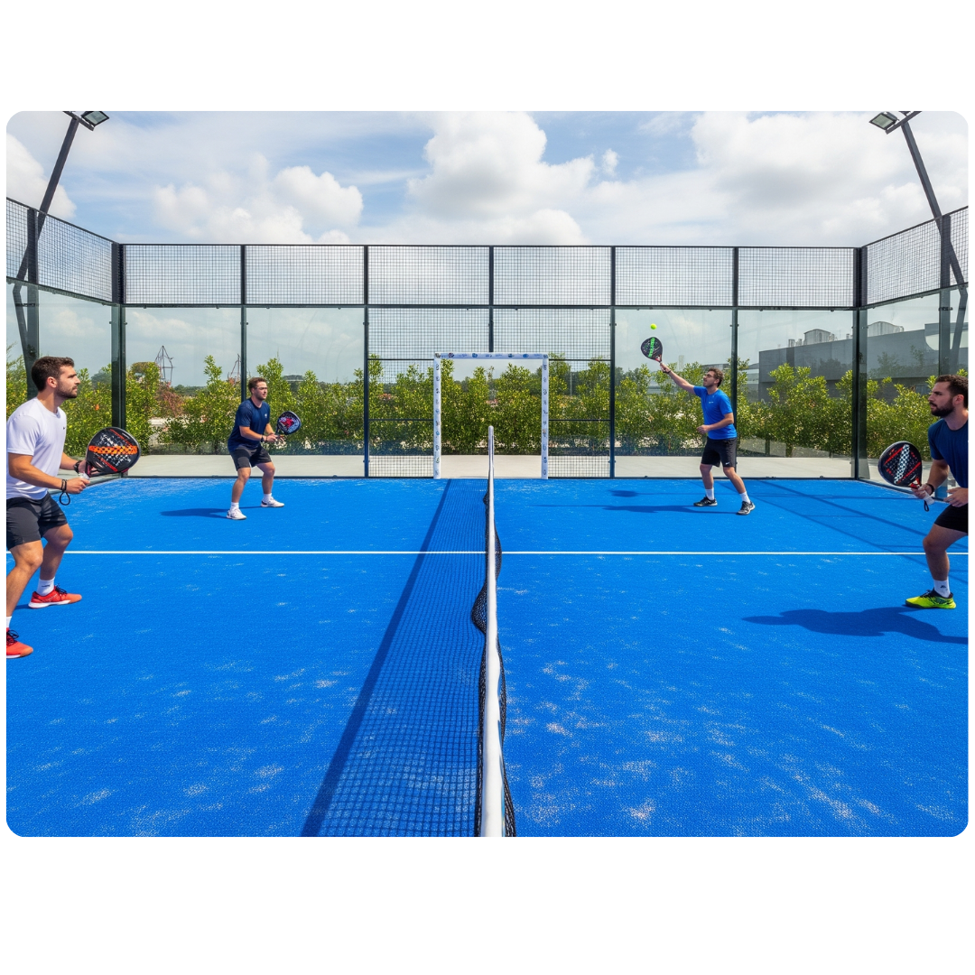 Constructeur terrain Padel - Padel Solutions, club de padel à Lyon