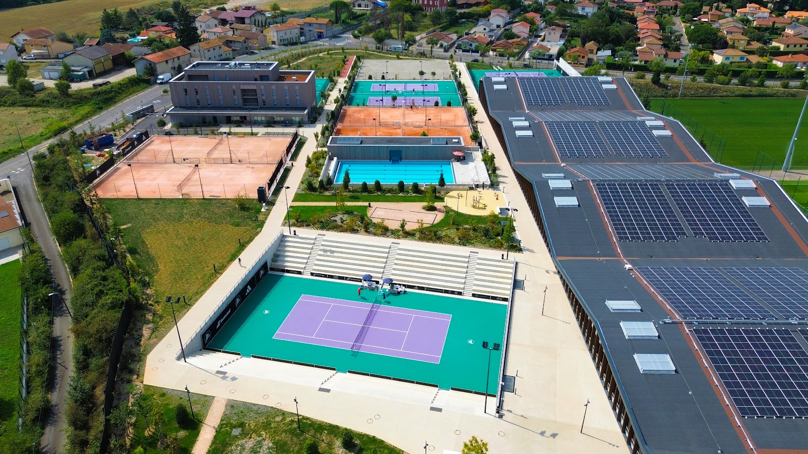 All In Country Club | Sports Complex Premium Par Jo-Wilfried Tsonga Thierry Ascione, club de padel à Décines-Charpieu