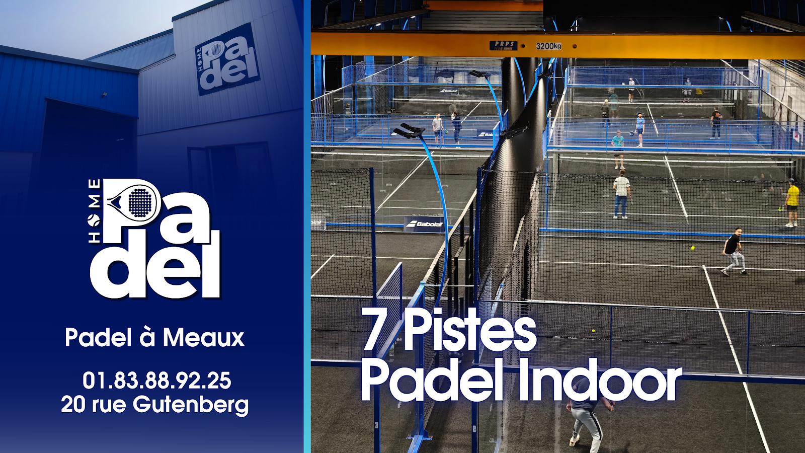 Home Padel, club de padel à Meaux